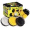 Drill Brush Power Scrubber By Useful Products 7 in W 5 in L Brush, Variety S-4WYK-OY-QC-DB - alternate 1